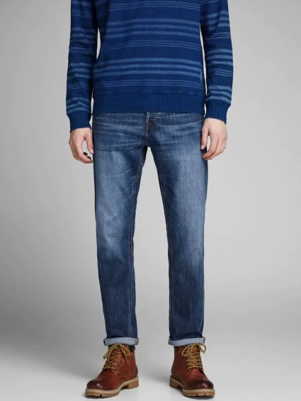 Джинсы JJIMIKE JJORIGINAL AM 814 NOOS 12148874 Blue Denim Jack&amp;Jones 29/32 Темно-синий 12148874BlueDenim фото 2 — интернет-магазин Tapok