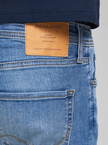 Джинси JJIMIKE JJORIGINAL AM 815 NOOS 12148915-Blue Denim Jack&Jones 31/32 Блакитний 12148915-Blue Denim фото 4 — інтернет-магазин Tapok