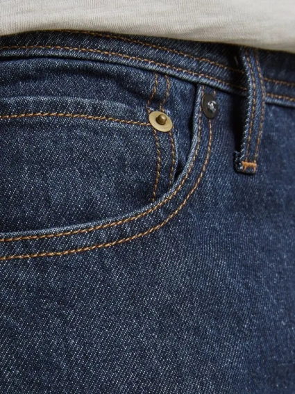 Джинси JJIMIKE JJORIGINAL AM 999 12169091 Blue Denim Jack&Jones 28/32 Темно-синій 12169091BlueDenim фото 3 — інтернет-магазин Tapok