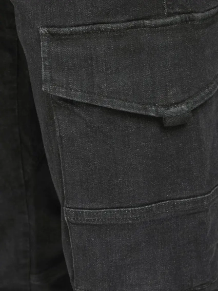Джинси JJIPAUL JJFLAKE AKM 268 STS 12188005 Black Denim Jack&Jones 27/32 Чорний 12188005BlackDenim фото 3 — інтернет-магазин Tapok