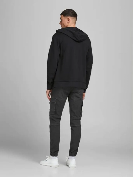 Джинси JJIPAUL JJFLAKE AKM 268 STS 12188005 Black Denim Jack&Jones 27/32 Чорний 12188005BlackDenim фото 5 — інтернет-магазин Tapok