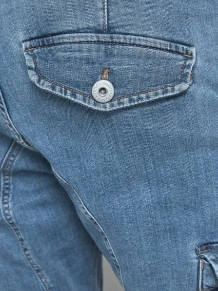 Джинси JJIPAUL JJFLAKE AKM 885 NOOS 12183613 Blue Denim Jack&Jones 27/32 Синій 12183613BlueDenim фото 4 — інтернет-магазин Tapok