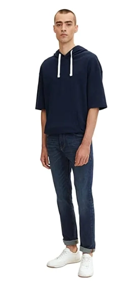 Джинси Josh slim 1032773-10136 Tom Tailor 30/34 Темно-синій 1032773-10136 фото 2 — інтернет-магазин Tapok