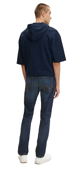 Джинси Josh slim 1032773-10136 Tom Tailor 30/34 Темно-синій 1032773-10136 фото 3 — інтернет-магазин Tapok