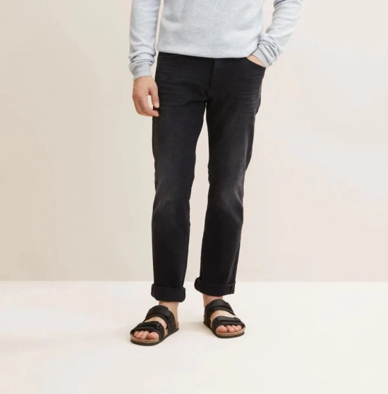 Джинси Josh slim 1032779-10273 Tom Tailor 28/32 Чорний 1032779-10273 фото 1 — інтернет-магазин Tapok