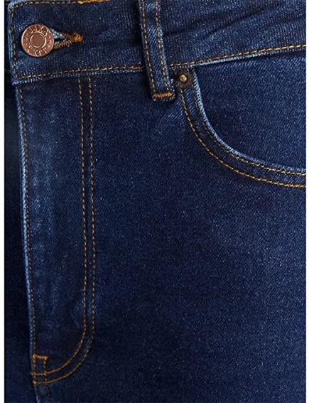 Джинсы JXLISBON MOM HW NR4001 NOOS 12207160-Dark Blue Denim JJXX 26/32 Темно-синий 12207160-Dark Blue Denim фото 2 — интернет-магазин Tapok