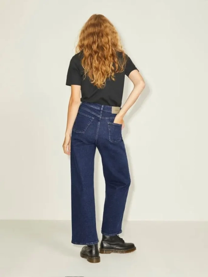 Джинсы JXTOKYO WIDE HW CC6001 NOOS 12203919-Dark Blue Denim JJXX 28/32 Темно-синий 12203919-Dark Blue Denim фото 2 — интернет-магазин Tapok