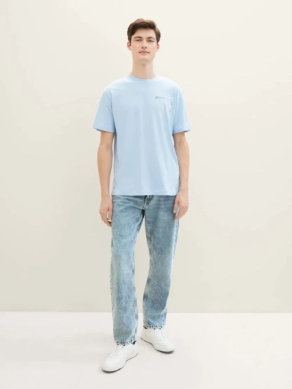 Джинсы Loose Straight Fit Jeans 1040203-10146 Tom Tailor 31/32 Голубой 1040203-10146 фото 1 — интернет-магазин Tapok