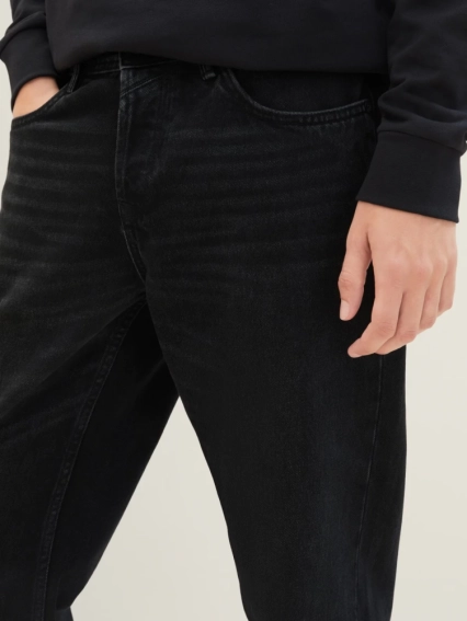 Джинсы loose-fit jeans 1034858ХХ10250 Tom Tailor 32/32 Черный 1034858ХХ10250 фото 4 — интернет-магазин Tapok