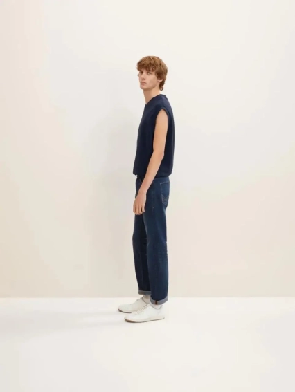 Джинсы Marvin straight 1032779-10136 Tom Tailor 28/32 Темно-синий 1032779-10136 фото 2 — интернет-магазин Tapok