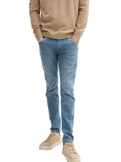 Джинсы pánские Jeans Troy Slim 1044968-10162 Tom Tailor 30/32 Голубой 1044968-10162 фото 1 — интернет-магазин Tapok