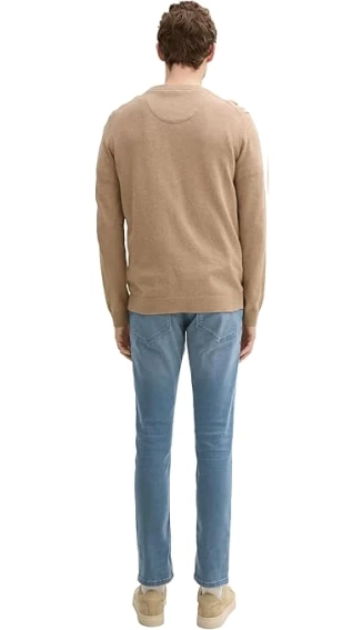 Джинсы pánские Jeans Troy Slim 1044968-10162 Tom Tailor 30/32 Голубой 1044968-10162 фото 3 — интернет-магазин Tapok