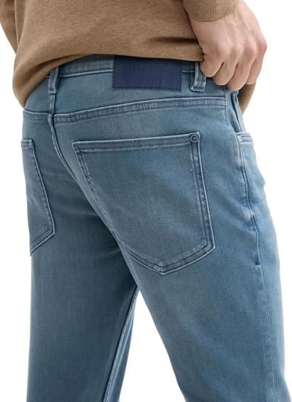 Джинсы pánские Jeans Troy Slim 1044968-10162 Tom Tailor 30/32 Голубой 1044968-10162 фото 4 — интернет-магазин Tapok