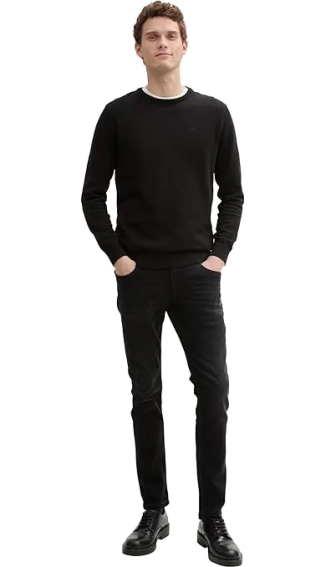 Джинсы mens Jeans Troy Slim 1044968-10263 Tom Tailor 29/32 Черный 1044968-10263 фото 2 — интернет-магазин Tapok