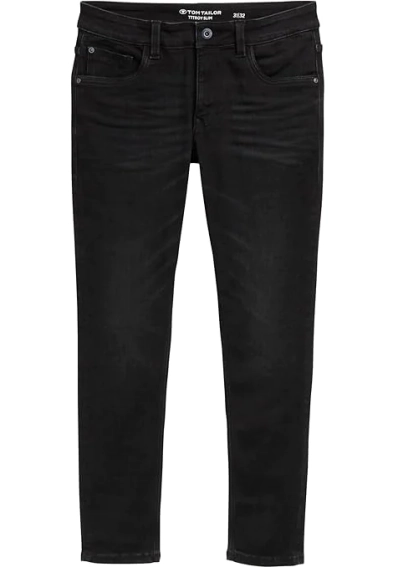 Джинсы mens Jeans Troy Slim 1044968-10263 Tom Tailor 29/32 Черный 1044968-10263 фото 5 — интернет-магазин Tapok