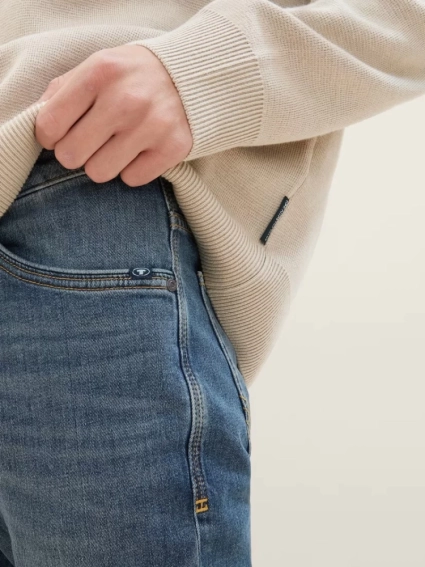 Джинси mens Josh Regular Slim Jeans 1035878-10110 Tom Tailor 29/32 Синій 1035878-10110 фото 4 — інтернет-магазин Tapok