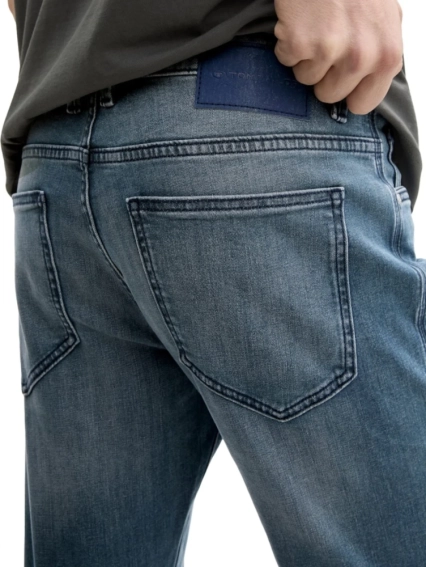 Джинсы mens Josh Regular Slim Jeans 1035878-10160 Tom Tailor 29/32 Синий 1035878-10160 фото 4 — интернет-магазин Tapok