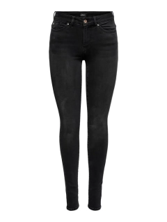 Джинсы ONLANNE K LIFE MID SKINNY AGI 442 NOOS 15230042 Black ONLY S/30 Черный 15230042Black