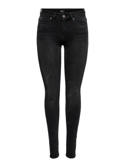 Джинсы ONLANNE K LIFE MID SKINNY AGI 442 NOOS 15230042 Black ONLY S/30 Черный 15230042Black фото 1 — интернет-магазин Tapok