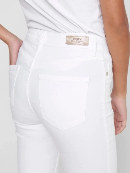 Джинси ONLBLUSH MID SK RW ANK DNM REA0730 NOOS 15155438-White ONLY L/30 Білий 15155438-White фото 4 — інтернет-магазин Tapok