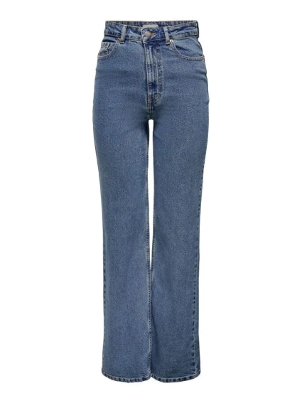 Джинсы ONLCAMILLE LIFE EX HW WIDE DNM NOOS 15235595-Medium Blue Denim-Detail:NAS342 ONLY 27/32 Синий 15235595-Medium Blue Deni фото 5 — интернет-магазин Tapok