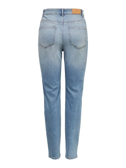 Джинсы ONLCATWALK HW MOM ANKLE JEANS PIM 15220987 Medium Blue Denim ONLY L/30 Голубой 15220987MediumBlueDen фото 2 — интернет-магазин Tapok