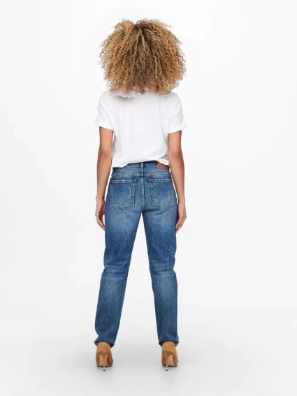 Джинсы ONLEMILY HW ST ANK DEST DNM MAS025 15235729-Dark Medium Blue Denim ONLY 27/32 Синий 15235729-Dark Medium Blue фото 2 — интернет-магазин Tapok