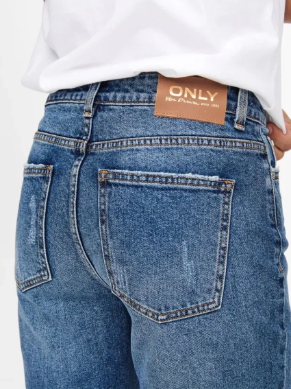 Джинсы ONLEMILY HW ST ANK DEST DNM MAS025 15235729-Dark Medium Blue Denim ONLY 27/32 Синий 15235729-Dark Medium Blue фото 4 — интернет-магазин Tapok