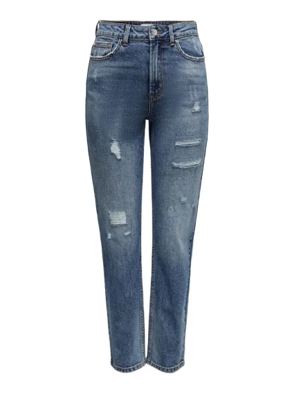 Джинсы ONLEMILY HW ST ANK DEST DNM MAS025 15235729-Dark Medium Blue Denim ONLY 27/32 Синий 15235729-Dark Medium Blue фото 5 — интернет-магазин Tapok