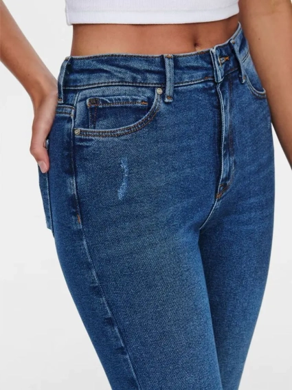 Джинсы ONLEMILY STRETCH LIFE HW CRO718 NOOS 15235791-Medium Blue Denim ONLY 28/32 Синий 15235791-Medium Blue Deni фото 3 — интернет-магазин Tapok