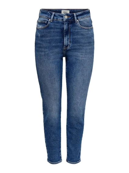 Джинсы ONLEMILY STRETCH LIFE HW CRO718 NOOS 15235791-Medium Blue Denim ONLY 28/32 Синий 15235791-Medium Blue Deni фото 5 — интернет-магазин Tapok