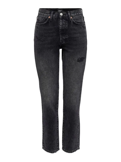 Джинсы ONLFINE LIFE HI RISE STRA ANK DNM 15235848-Black ONLY 25/32 Черный 15235848-Black фото 1 — интернет-магазин Tapok