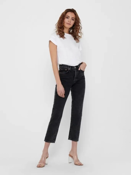 Джинсы ONLFINE LIFE HI RISE STRA ANK DNM JEANS 15209444 Black Wash ONLY 27/32 Черный 15209444BlackWash фото 4 — интернет-магазин Tapok
