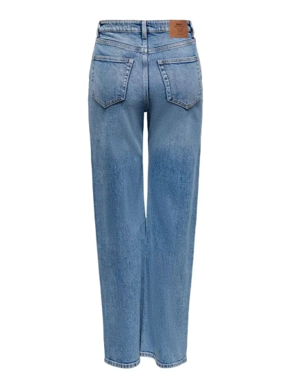 Джинсы ONLJUICY HW WIDE LEG REA365 NOOS 15234743-Medium Blue Denim-Detail:NAS365 ONLY 29/34 Голубой 15234743-Medium Blue Deni фото 5 — интернет-магазин Tapok