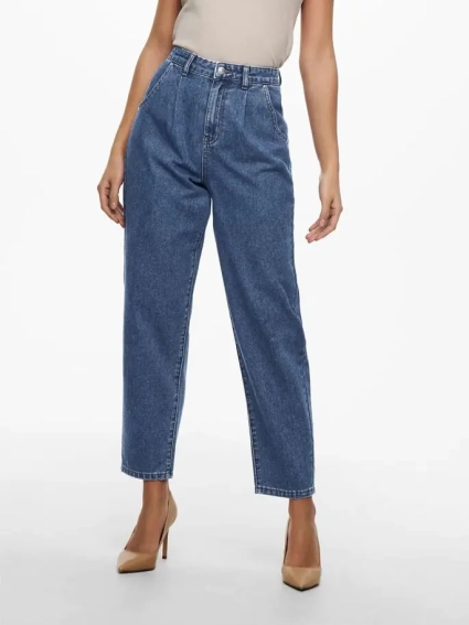 Джинсы ONLLIVA SLOUCHY HW JEANS DNM MAE 15228277 Medium Blue Denim ONLY L/32 Синий 15228277MediumBlueDen фото 1 — интернет-магазин Tapok