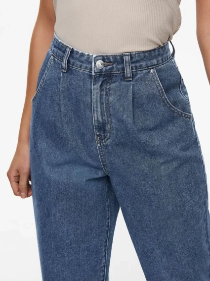 Джинсы ONLLIVA SLOUCHY HW JEANS DNM MAE 15228277 Medium Blue Denim ONLY L/32 Синий 15228277MediumBlueDen фото 2 — интернет-магазин Tapok