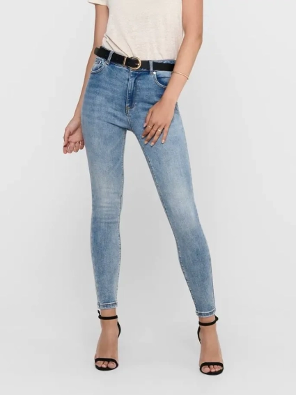 Джинсы ONLMILA LIFE HW SK ANK BJ13502-1 NOOS 15173010 Light Blue Denim ONLY 25/32 Голубой 15173010LightBlueDeni фото 1 — интернет-магазин Tapok