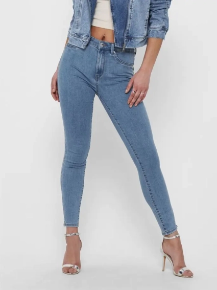 Джинсы ONLOPTION LIFE SUP HW SK ANK LB BB BJ631 15208616 Light Blue Denim ONLY 25/30 Голубой 15208616LightBlueDeni фото 3 — интернет-магазин Tapok