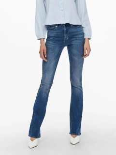 Джинси ONLPAOLA LIFE HW FLARED AZG0007 NOOS 15219219-Medium Blue Denim ONLY L/32 Синій 15219219-Medium Blue Deni