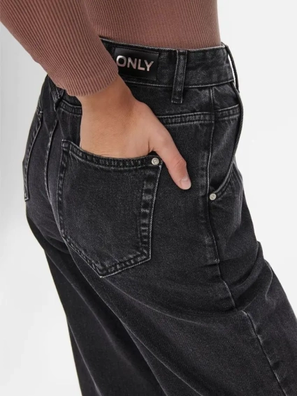 Джинсы ONLTROY LIFE HW CARROT ANK DOT610 NOOS 15236962-Black Denim ONLY L Черный 15236962-Black Denim фото 4 — интернет-магазин Tapok