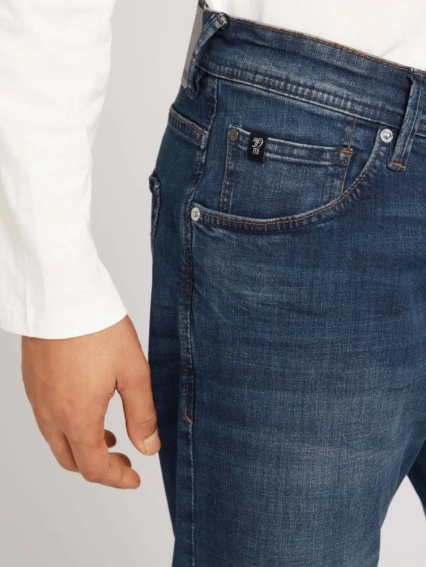 Джинсы Piers slim jeans 1008446-10282 Tom Tailor 31/34 Темно-синий 1008446-10282 фото 4 — интернет-магазин Tapok