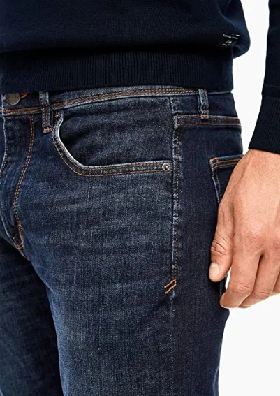 Джинсы Trousers KEITH SLIM FIT 130.11.899.26.180.2042846-57Z4 s.Oliver 30/34 Темно-синий 130.11.899.26.180.2042846 фото 3 — интернет-магазин Tapok
