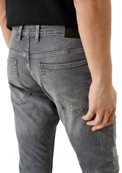 Джинсы Trousers RICK SLIM FIT 520.11.899.26.180.2005616-95Z4 Q/S by s.Oliver 33/32 Серый 520.11.899.26.180.2005616 фото 4 — интернет-магазин Tapok