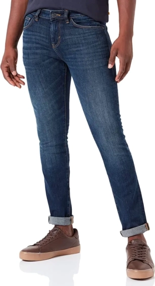 Джинси Troy slim 1032767-10136 Tom Tailor 29/32 Темно-синій 1032767-10136 фото 2 — інтернет-магазин Tapok