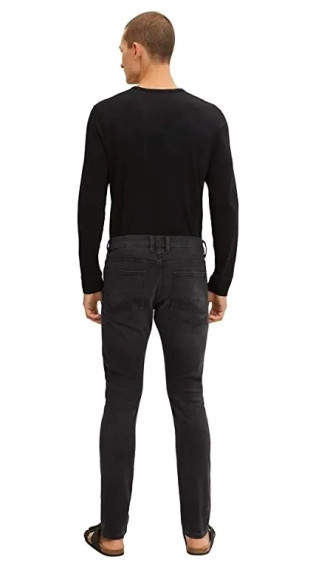 Джинси Troy slim 1032767-10273 Tom Tailor 30/34 Чорний 1032767-10273 фото 3 — інтернет-магазин Tapok