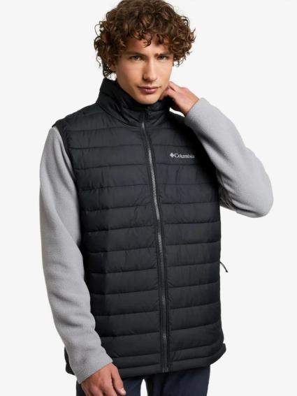 Жилетка Powder Lite Vest 1748031CLB-010 Columbia L (50-52) Черный 1748031CLB-010 фото 1 — интернет-магазин Tapok