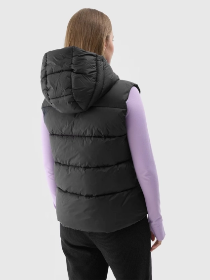 Жилетка VEST JACKET F141 4FWAW24TVJAF141-20S 4F 2XL Черный 4FWAW24TVJAF141-20S фото 2 — интернет-магазин Tapok