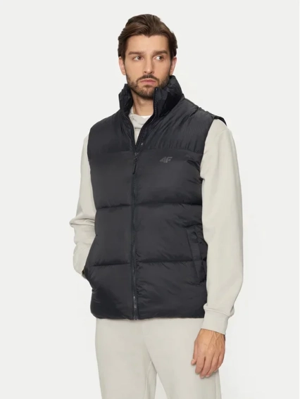 Жилетка VEST JACKET M147 4FWAW24TVJAM147-20S 4F 3XL Чорний 4FWAW24TVJAM147-20S фото 1 — інтернет-магазин Tapok