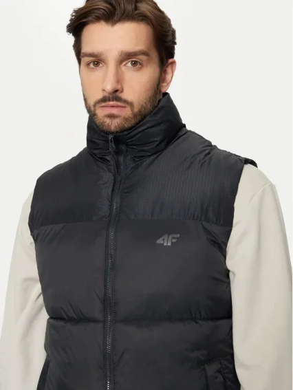 Жилетка VEST JACKET M147 4FWAW24TVJAM147-20S 4F 3XL Чорний 4FWAW24TVJAM147-20S фото 3 — інтернет-магазин Tapok
