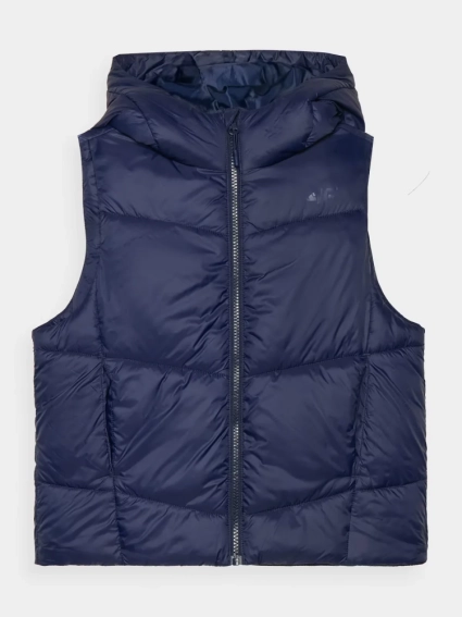 Жилетка детская VEST JACKET M134 4FJWAW24TVJAM134-31S 4F 128 Темно-синий 4FJWAW24TVJAM134-31S фото 5 — интернет-магазин Tapok